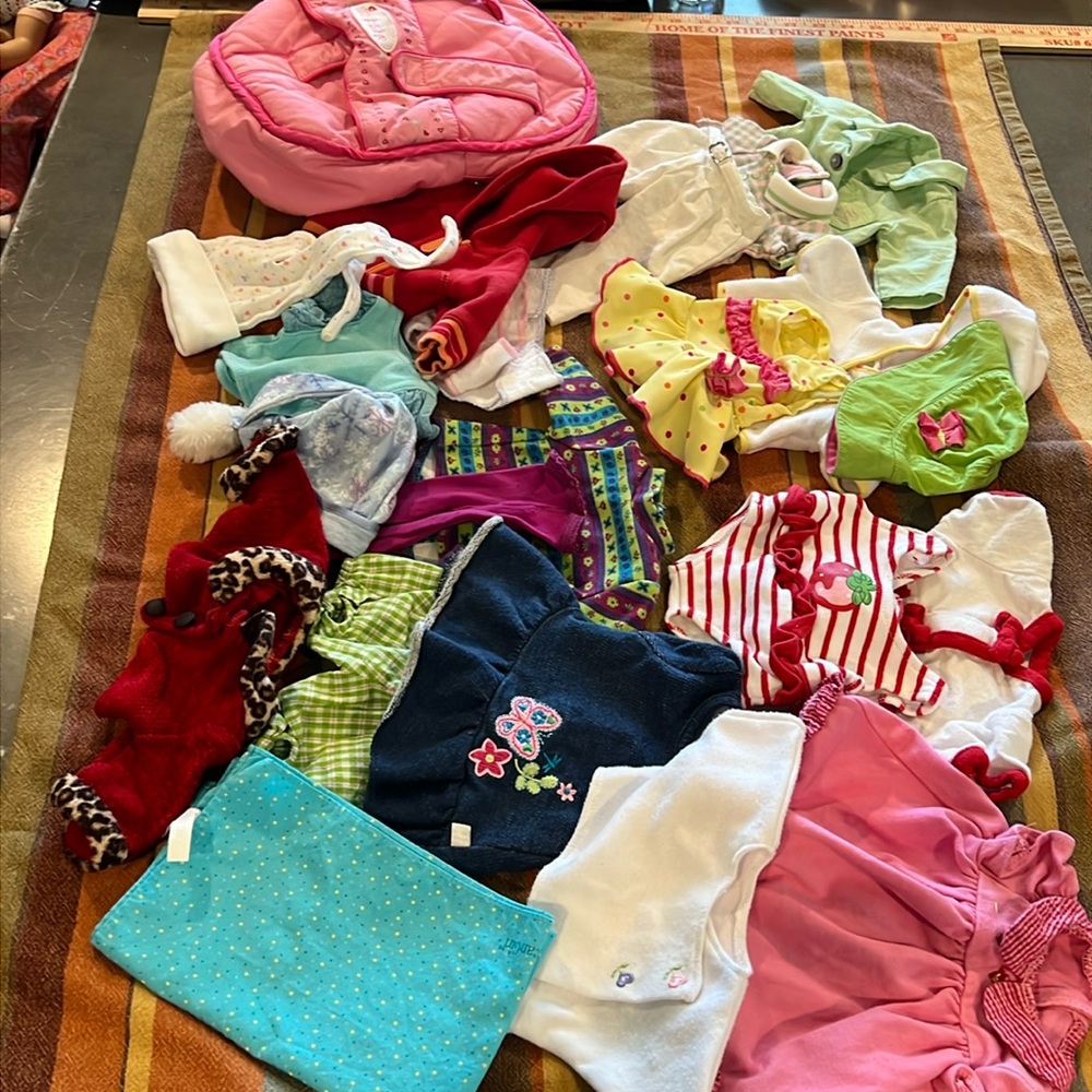 Bitty baby clothes. No doll